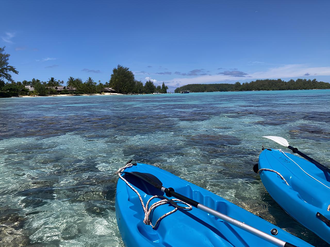 kayak plage tipaniers moorea