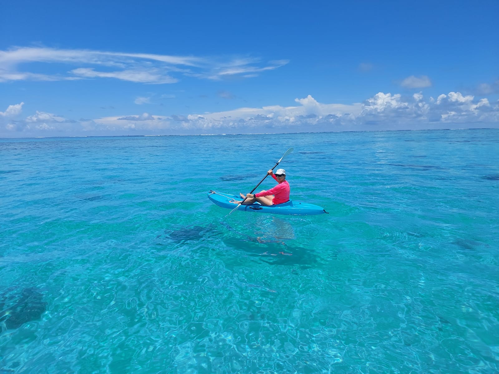 faire du kayak à moorea