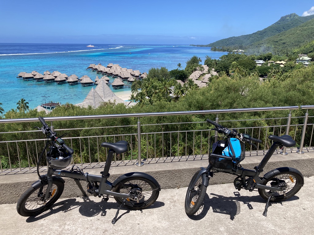 tour de moorea à vélo
